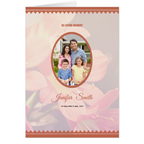 Funeral Template Brochure