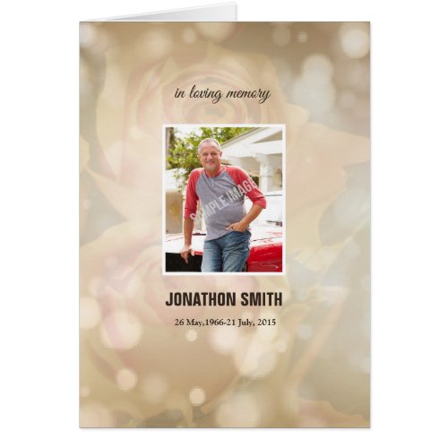 Funeral Template Brochure