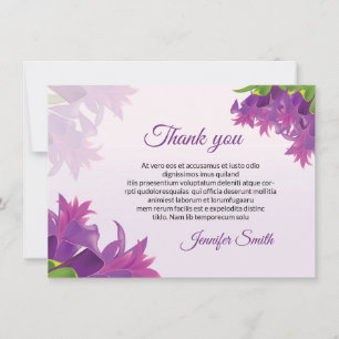 Funeral Thank You Card