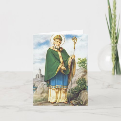 Funeral Thank You Cards  Glorious St Patrick 01