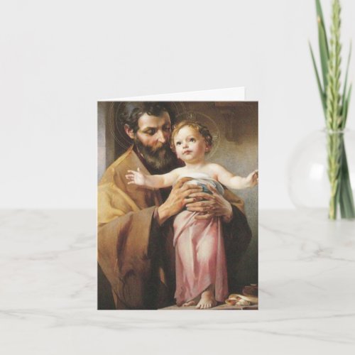 Funeral Thank You Cards  St Joseph  Christ Child