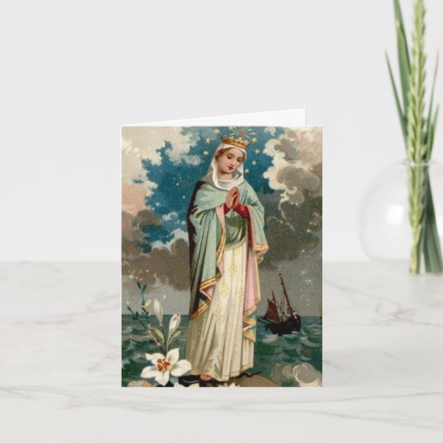 Funeral Thank You Cards | Stella Maris 3 (Front)