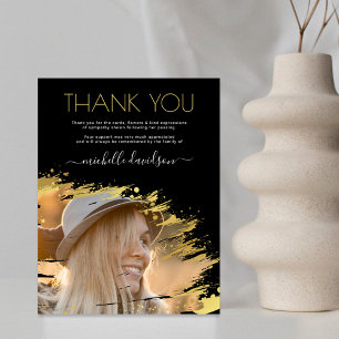 Funeral Thank You Note Card