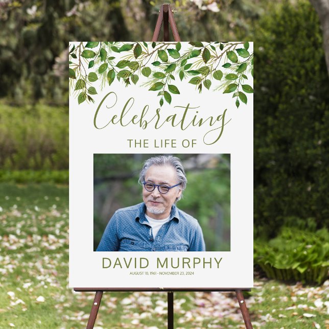 Funeral Welcome Sign | Celebration of Life (Creator Uploaded)