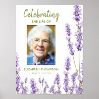 Funeral Welcome Sign | Celebration of Life