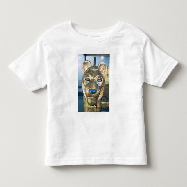 Funerary bedhead in the form of a lion toddler t-shirt (Front)