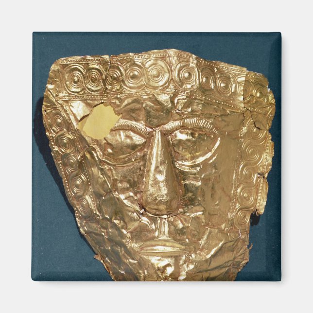Funerary mask magnet (Front)