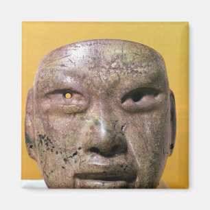 Funerary mask, Olmec, from Mexico Magnet