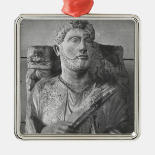 Funerary relief of Jarhai, from Palmyra, Syria Metal Ornament