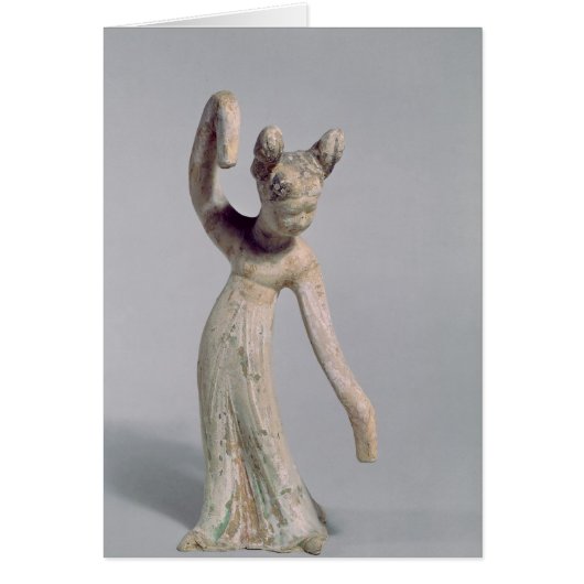 Funerary statue of a dancer, Tang Dynasty Cards (Front)