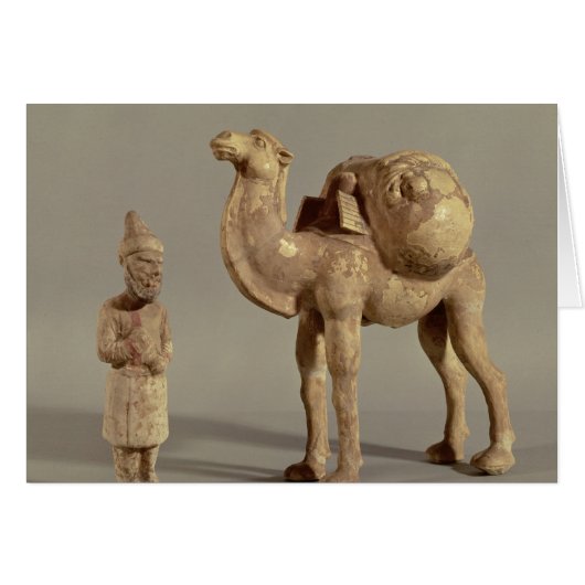 Funerary statuettes of a laden camel cards (Front Horizontal)