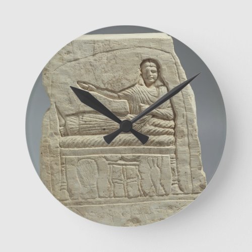 Funerary stela in the name of the lady Artemis fr Round Clock
