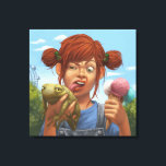 Funfair Canvas Print<br><div class="desc">Original artwork featured on this canvas is "Funfair" by Daniela Uhlig.</div>