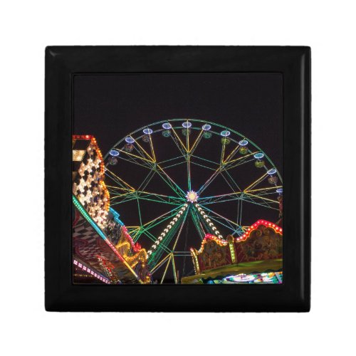 Funfair Ferris Wheel at Night Gift Box