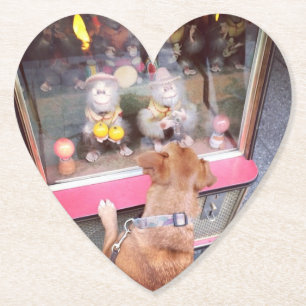 Funfair Paper Coasters with your dog photography