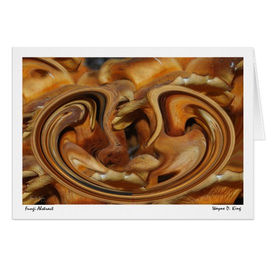 Fungi Abstract Cards (Front Horizontal)