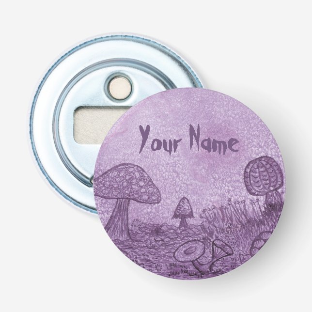 Fungi Meadow Bottle Opener (Front)