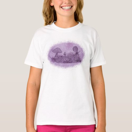 Fungi Meadow T_Shirt Child