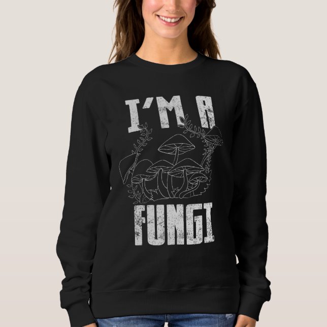 Fungi Mushroom Morels Sweatshirt (Front)