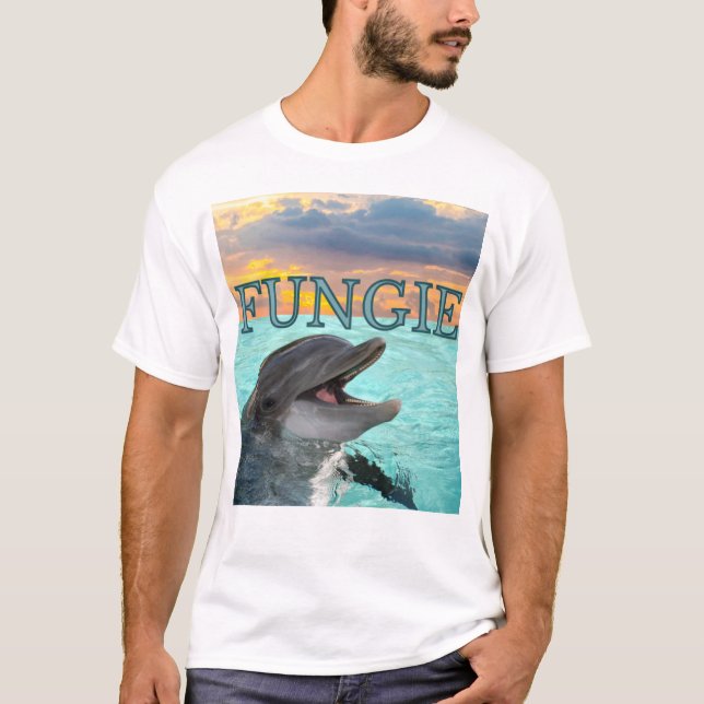 FUNGIE THE DOLPHIN T SHIRT (Front)