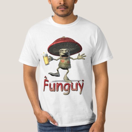 Funguy Mushroom T_Shirt