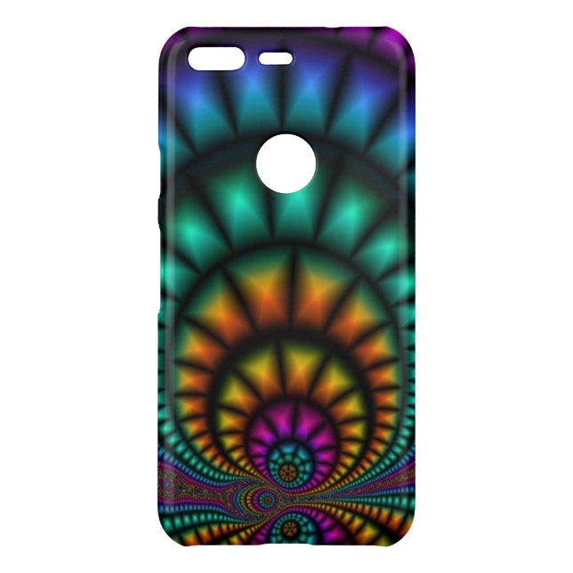 Funhouse Fractals Google Pixel Case (Back)