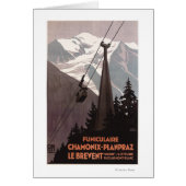 Funiculaire Le Brevent Cable Car Poster (Front)