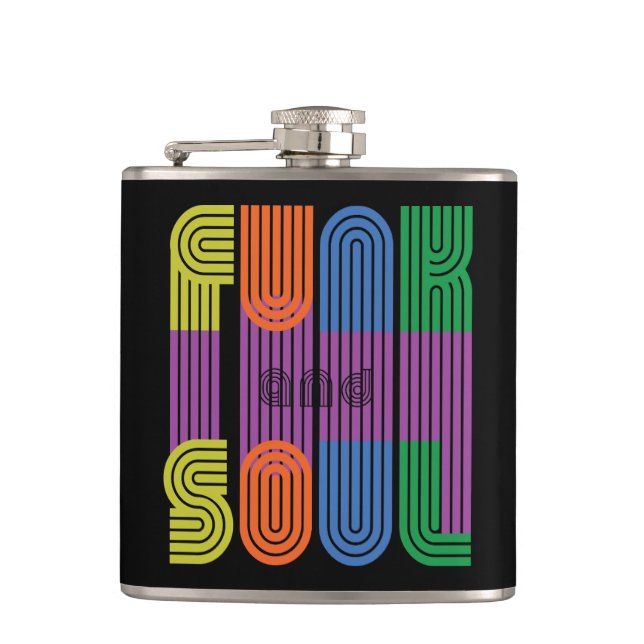 funk and soul flask (Front)