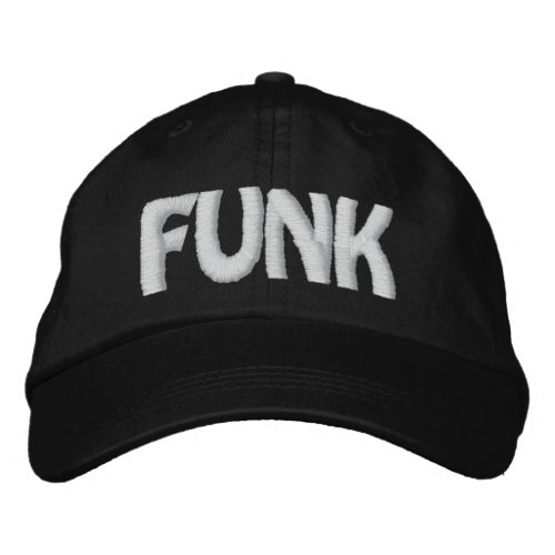 FUNK EMBROIDERED BASEBALL HAT