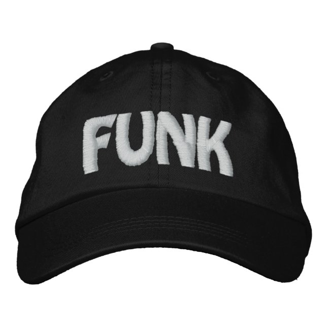 FUNK EMBROIDERED BASEBALL HAT (Front)