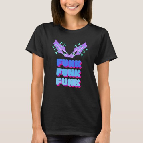 Funk Music Retro Vintage T_Shirt