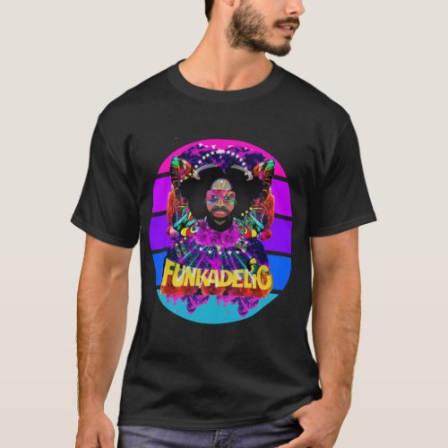 Funk Purple Sunset   T_Shirt