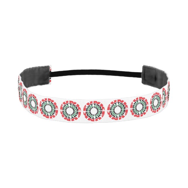 Funk Rhythm Funk Funk Rhythm Athletic Headband (Front)