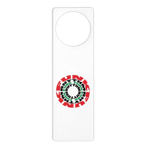 Funk Rhythm Funk Funk Rhythm Door Hanger