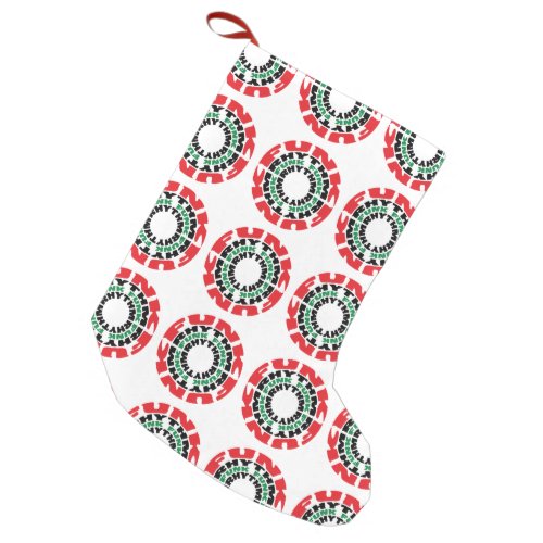 Funk Rhythm Funk Funk Rhythm Small Christmas Stocking