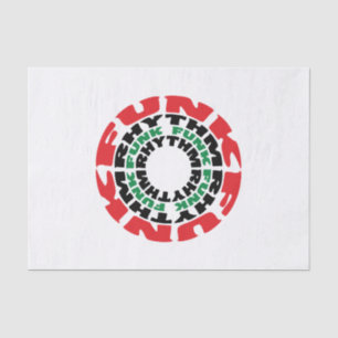 Funk Rhythm Funk Funk Rhythm Tissue Paper