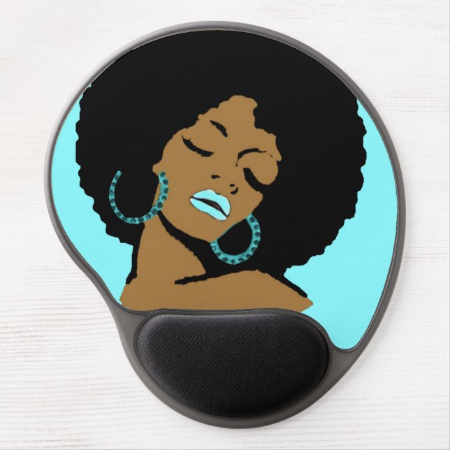 Funk Soul Sistah gel mousepad (Front)