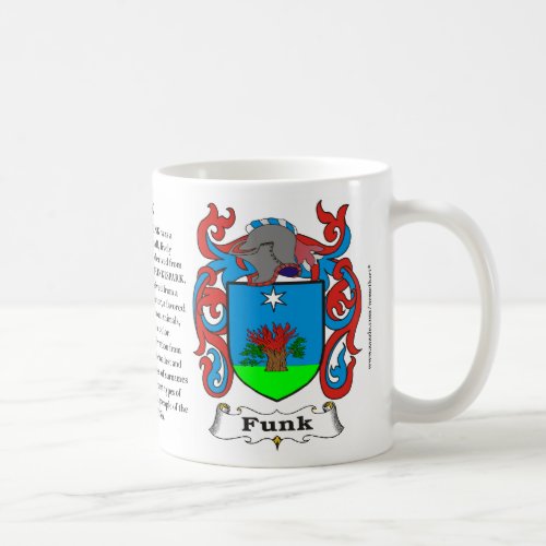 Funk the Origin the Meaning and the Crest on a m Coffee Mug