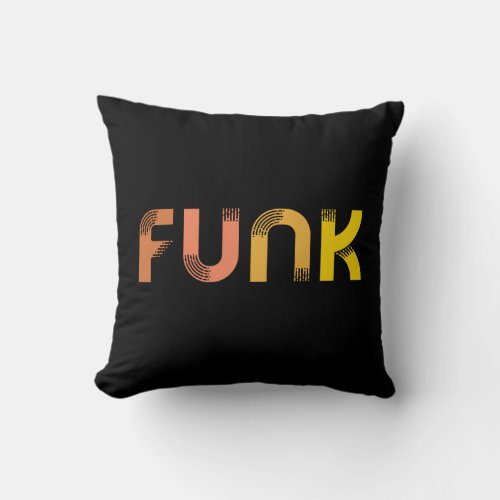 Funk Throw Pillow