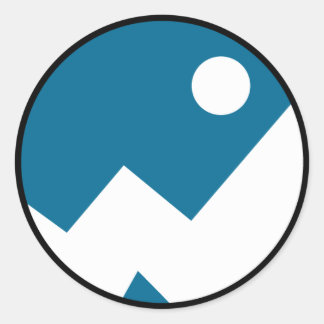 funklord logo - Blue Sticker