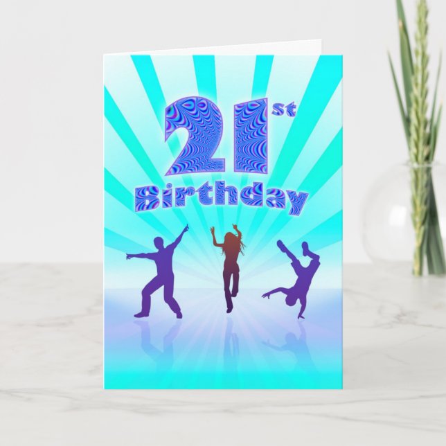 Funky 21 card (Front)