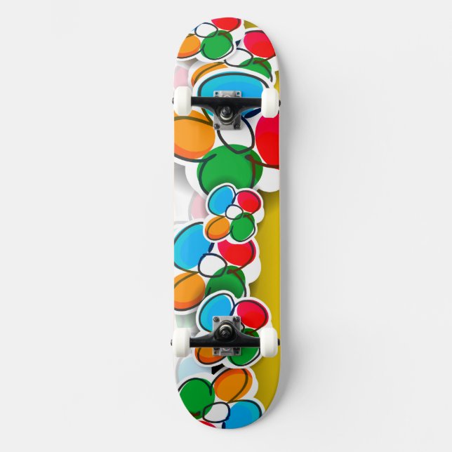 Funky 2 Skateboard Deck (Front)