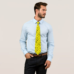 Funky Abstract Art Pattern Tie