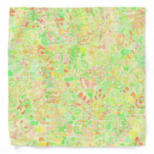Funky Abstract Blobs Bandana