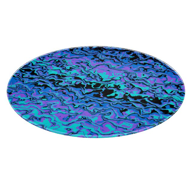 Funky Abstract Cutting Board (Corner)
