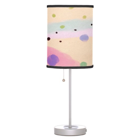 Funky Abstract Decorative Art Table Lamp (Right)