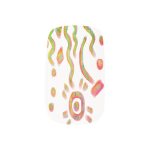 Funky Abstract Nail Art