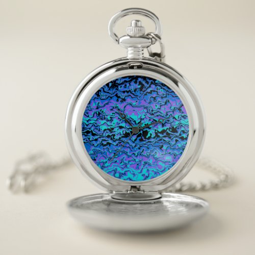 Funky Abstract Pocket Watch