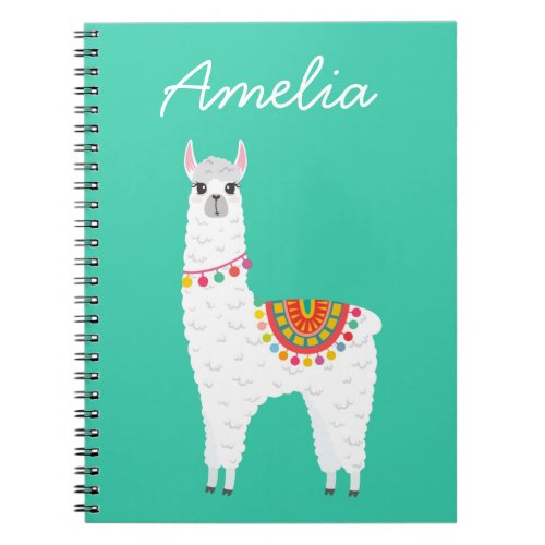 Funky Alpaca llama drama cute animal Notebook