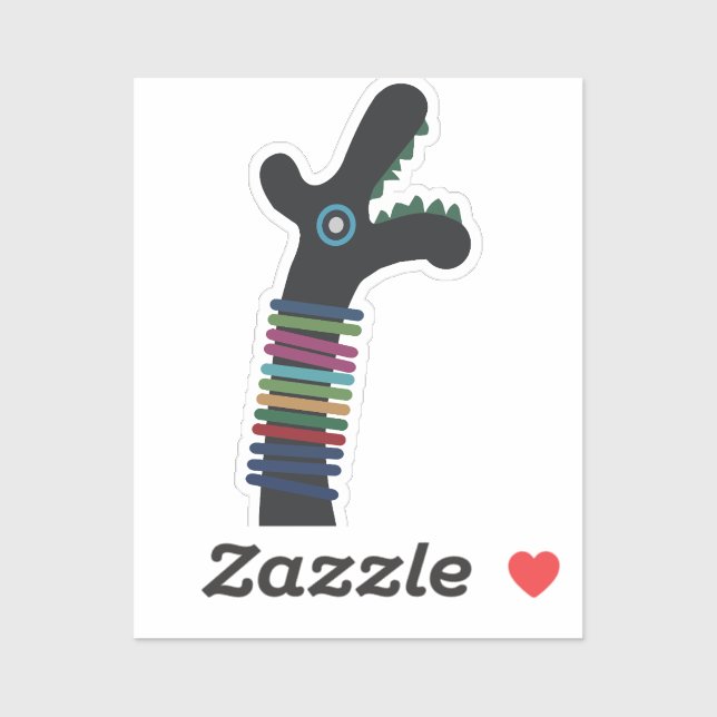 Funky Amazing Dino Sticker (Sheet)